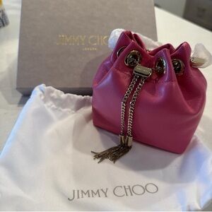 Jimmy Choo Mini Bon Bon Leather Bag